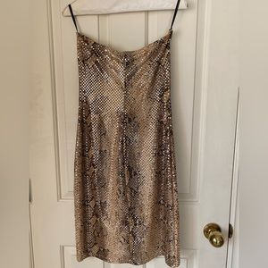 “Snakeskin” Sequin Dress